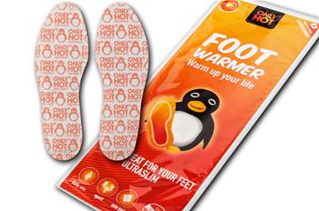 זוג שקיות חימום לנעליים <br> Only Hot Foot Warmer <br> Instant Heat For Your Feet